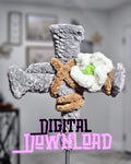 Crochet Crucifixion Cross crochet pattern