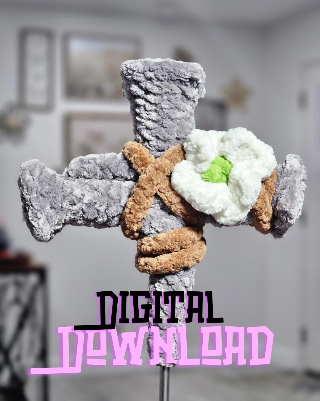 Crochet Crucifixion Cross crochet pattern