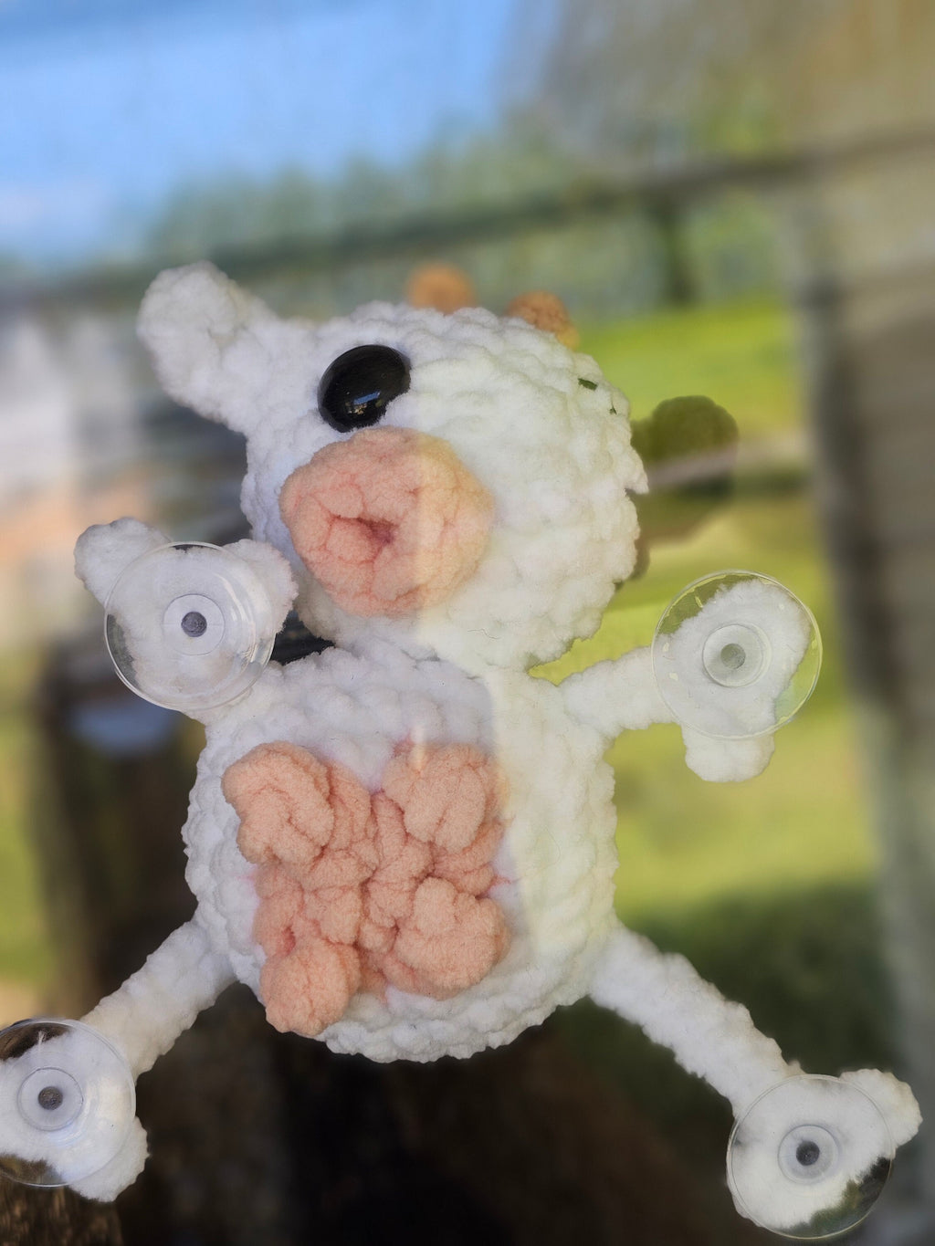 Window Cling Cow, Pig, and Chick