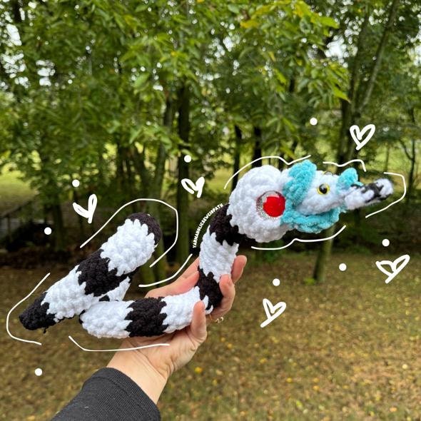 Snake and Mouse crochet pattern