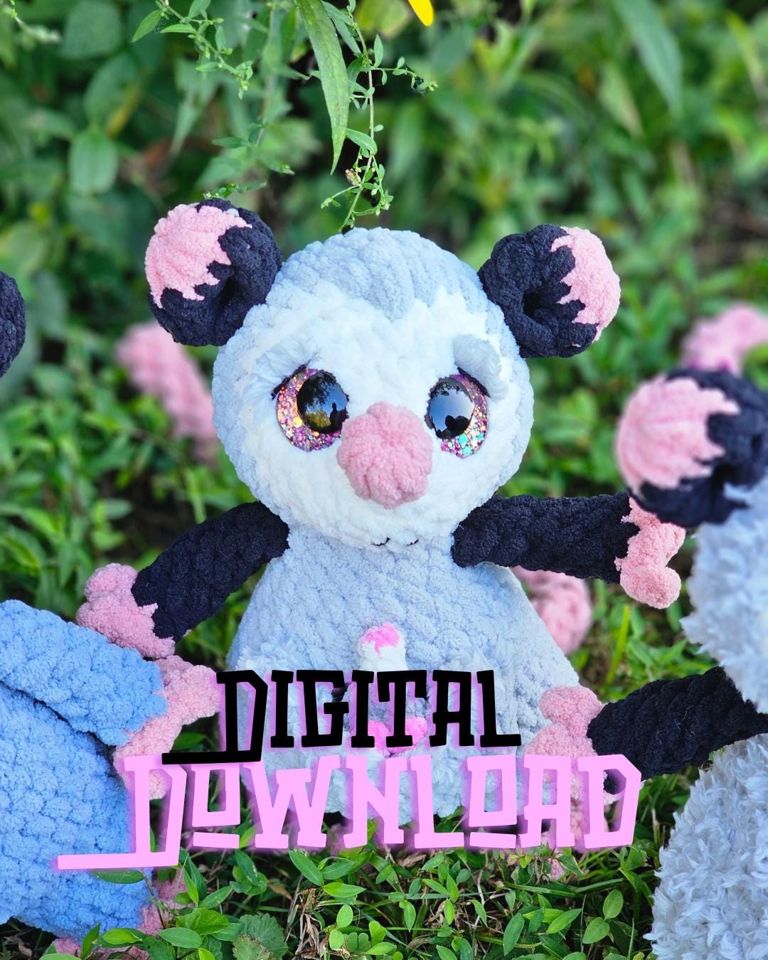 Petunia Possum crochet pattern