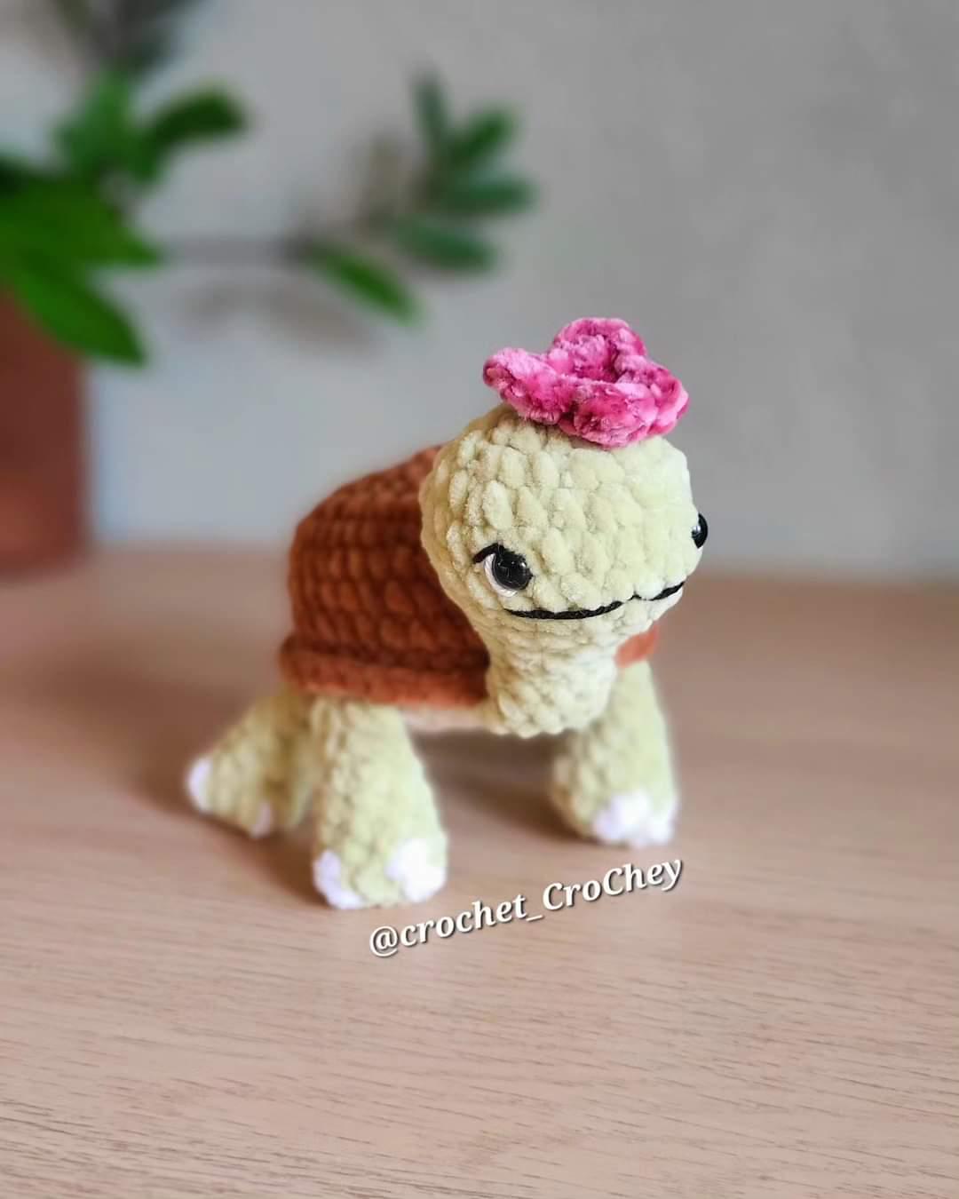 JD Waddlesworth turtle crochet pattern