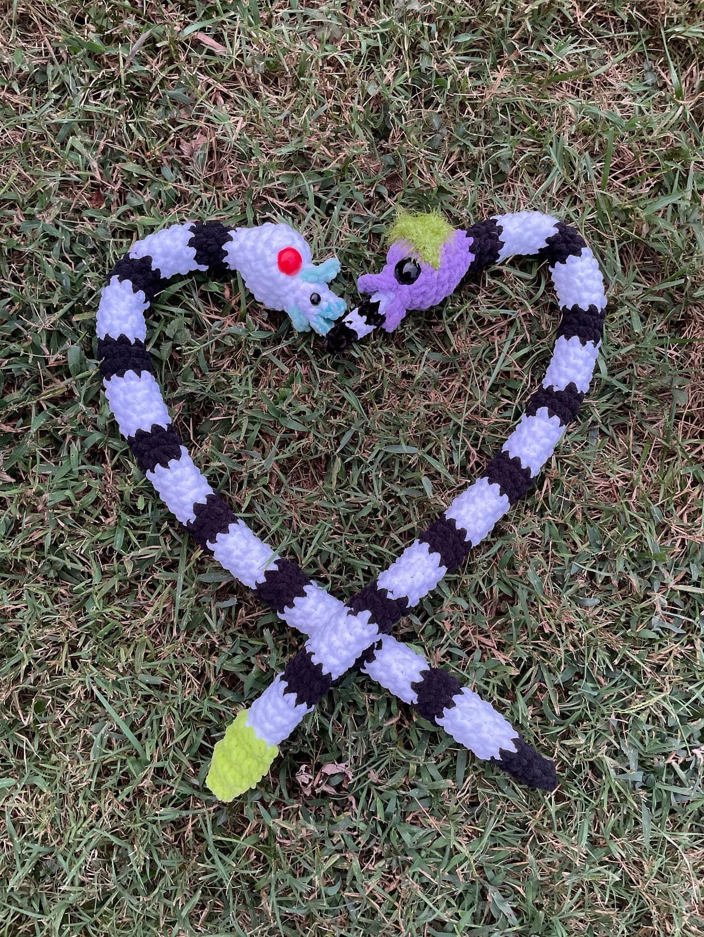 Snake and Mouse crochet pattern