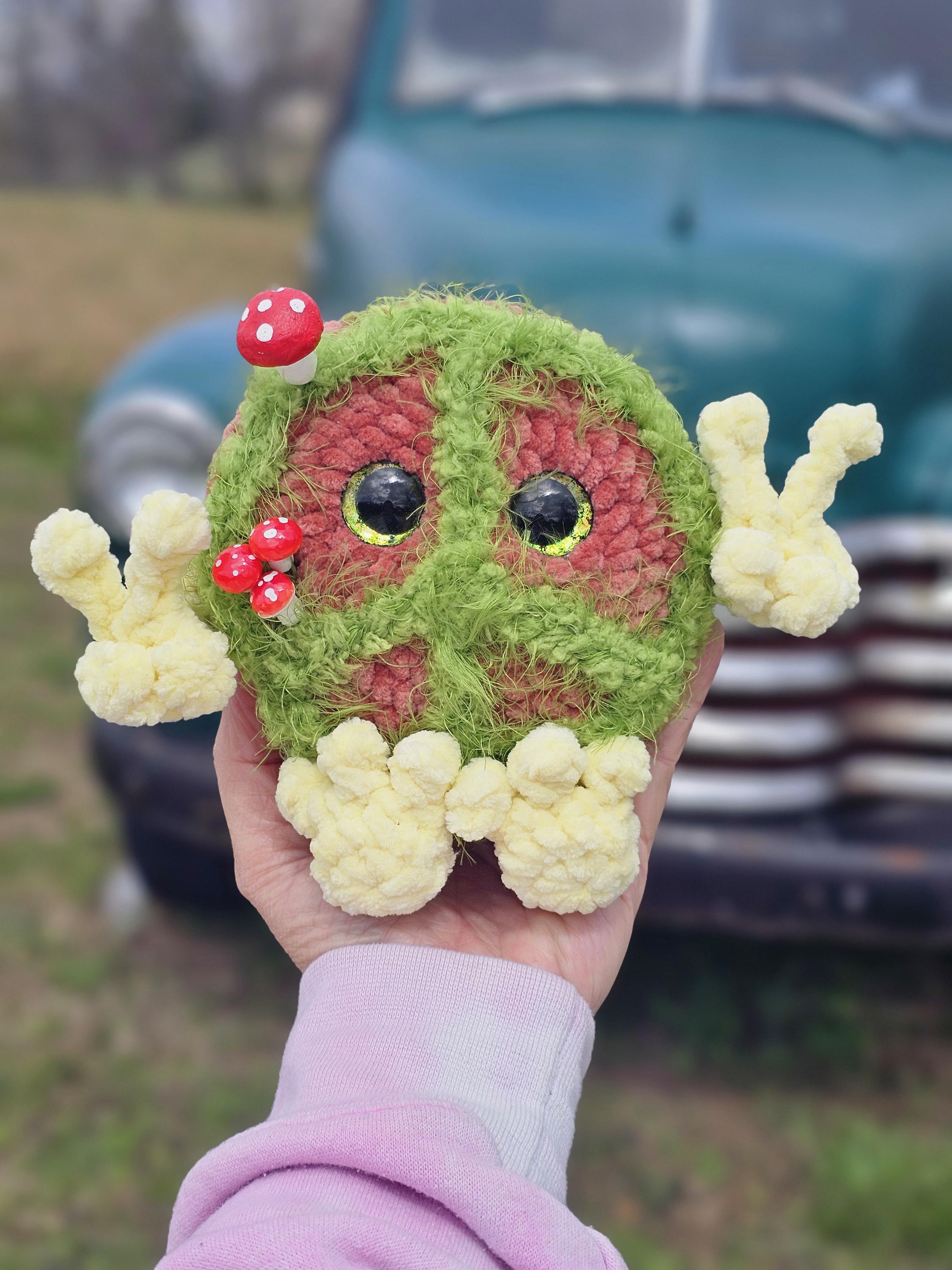 Peace Symbol crochet pattern