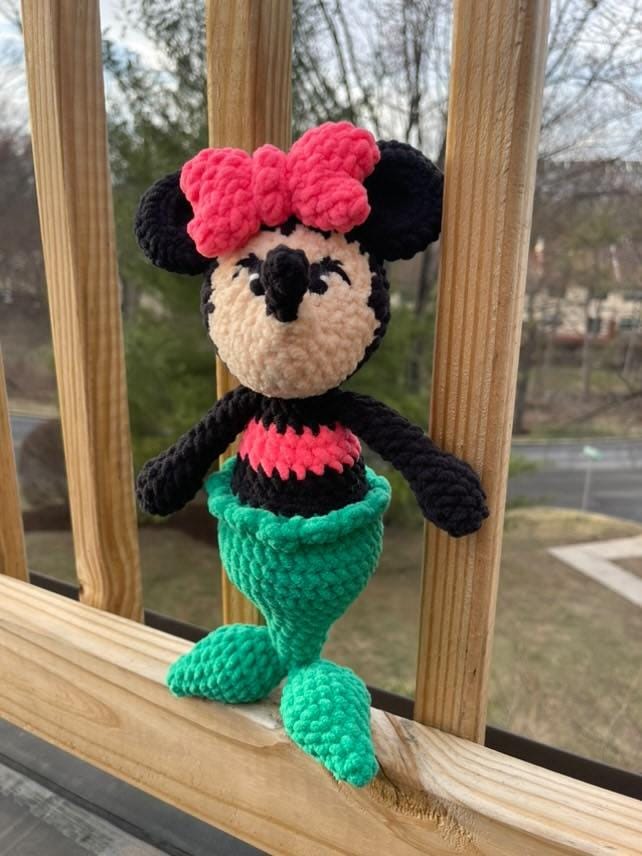 Mermaid Mouse crochet pattern