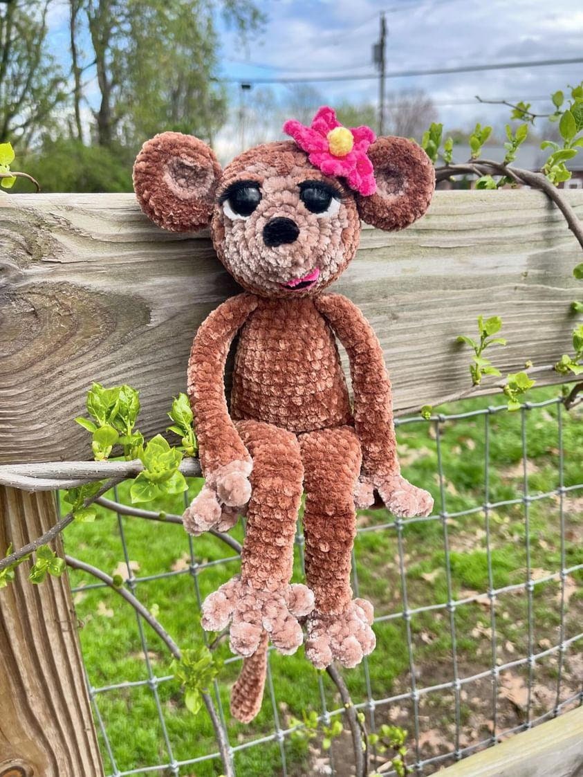 Monkey crochet pattern