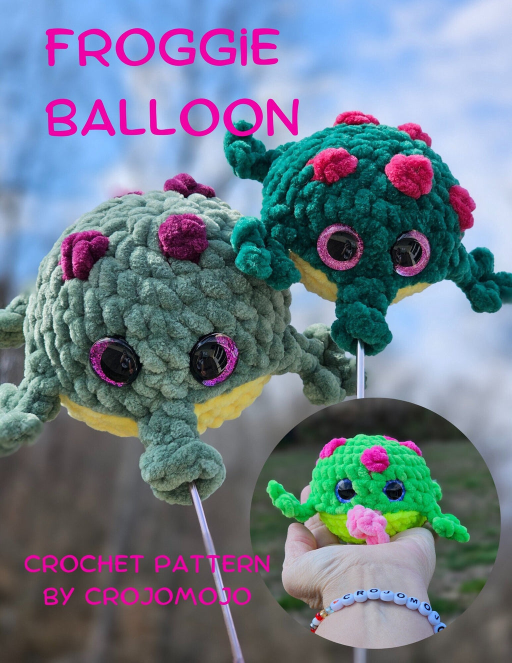 Frog Balloon crochet pattern