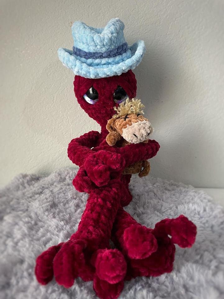Walter the Chill Alien crochet pattern