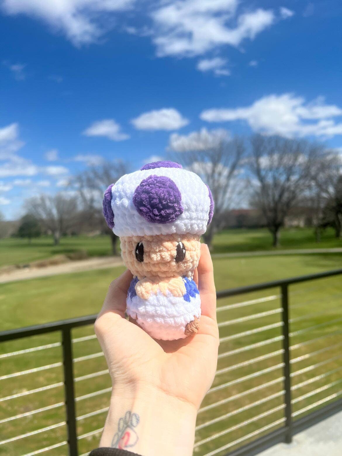 Mini Mushroom crochet pattern