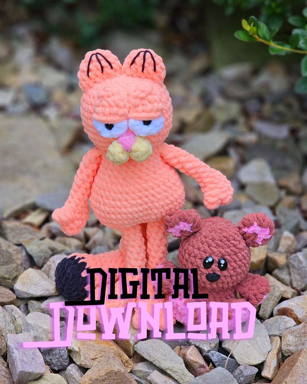 Fat Cat with Teddy