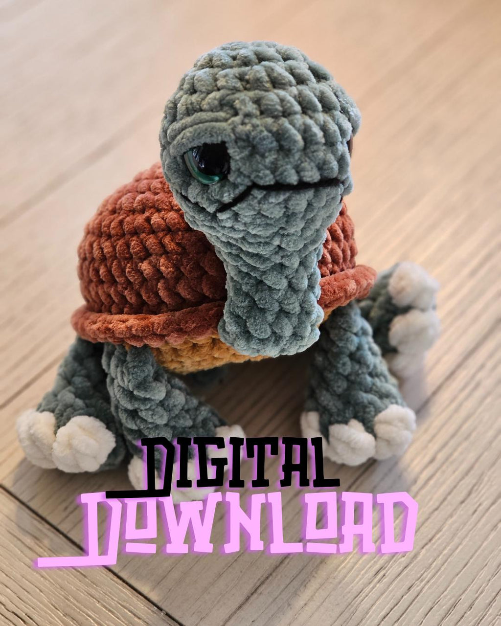 JD Waddlesworth turtle crochet pattern
