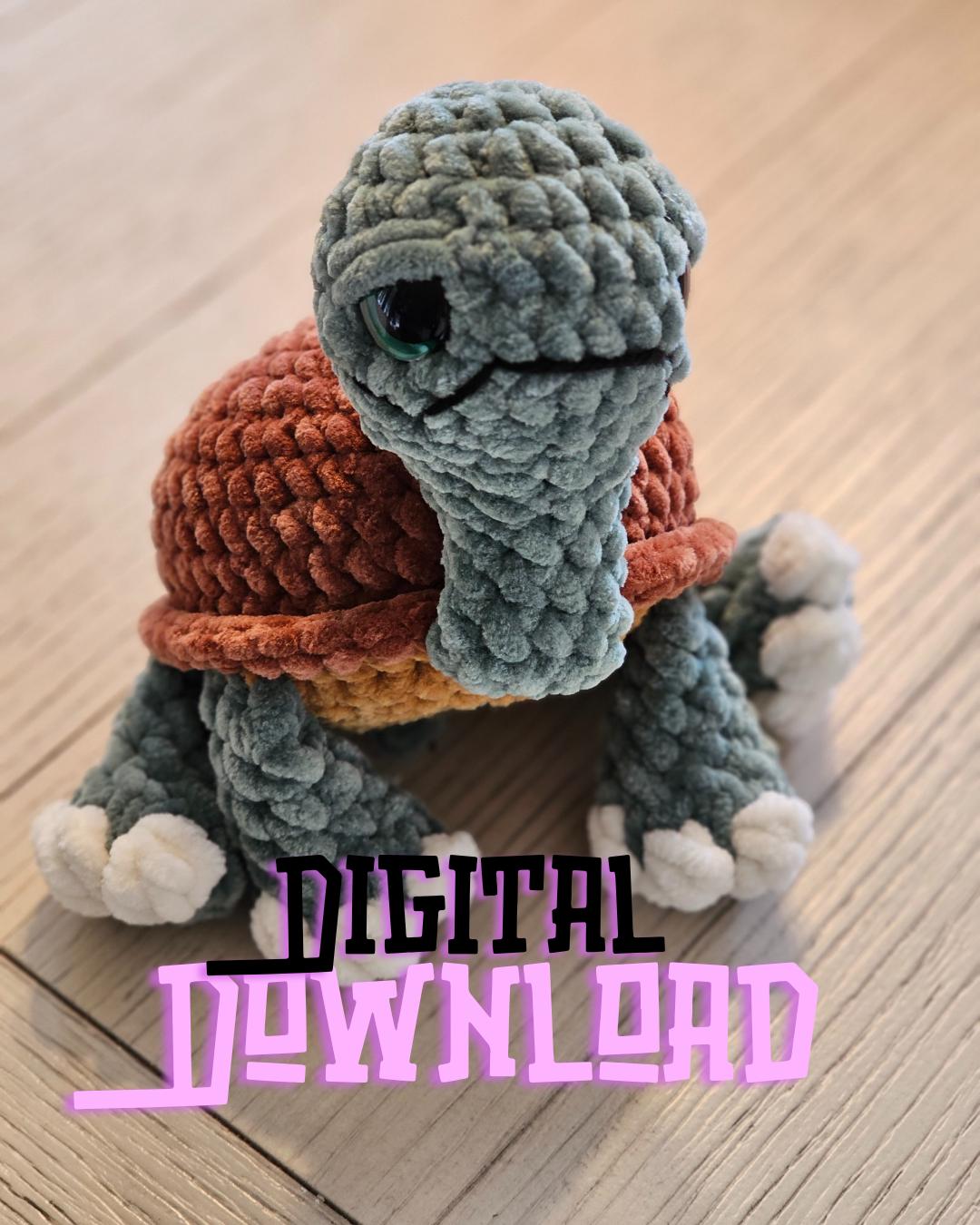 JD Waddlesworth turtle crochet pattern