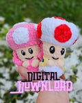 Mini Mushroom crochet pattern
