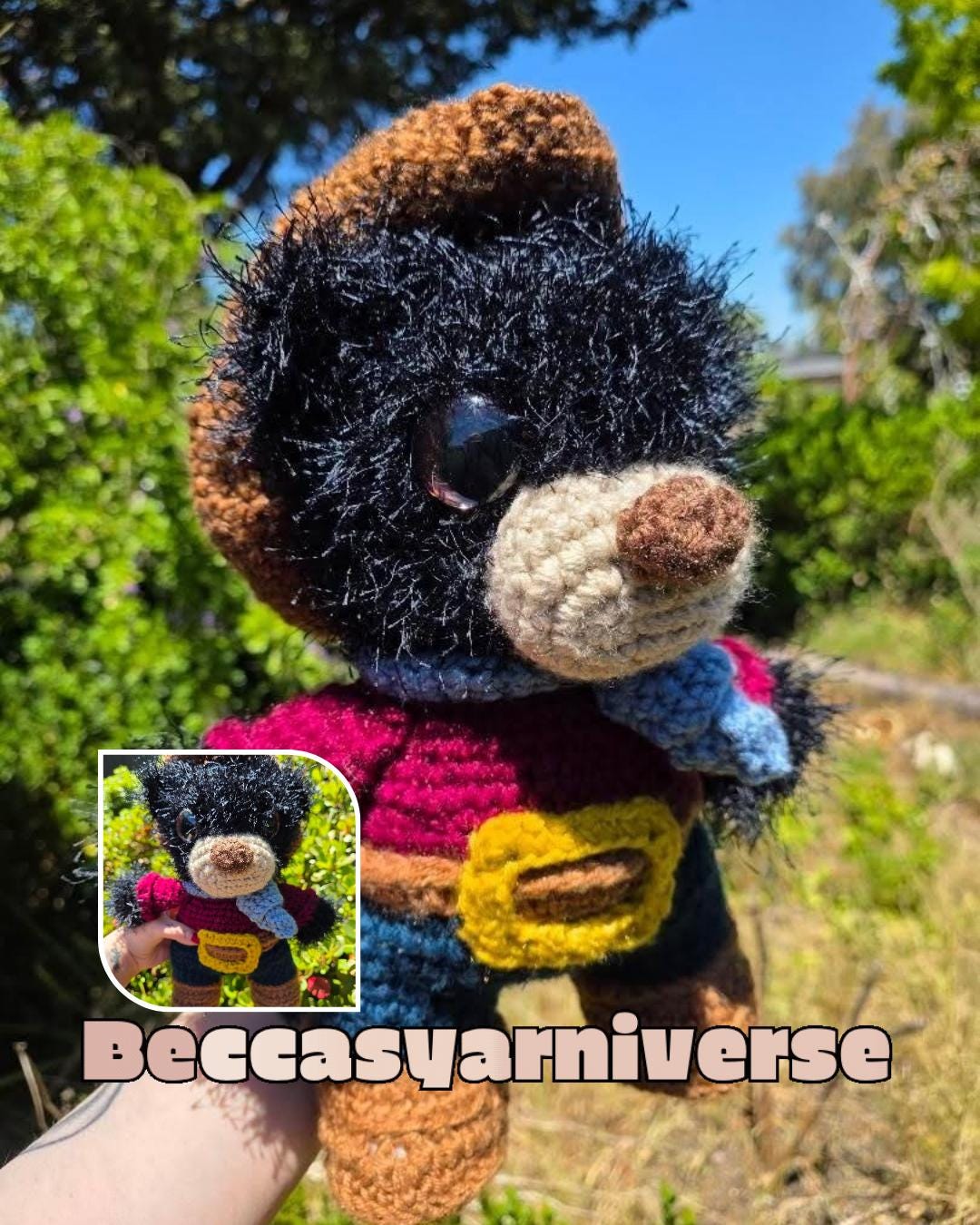Cowboy Teddy Bear crochet pattern