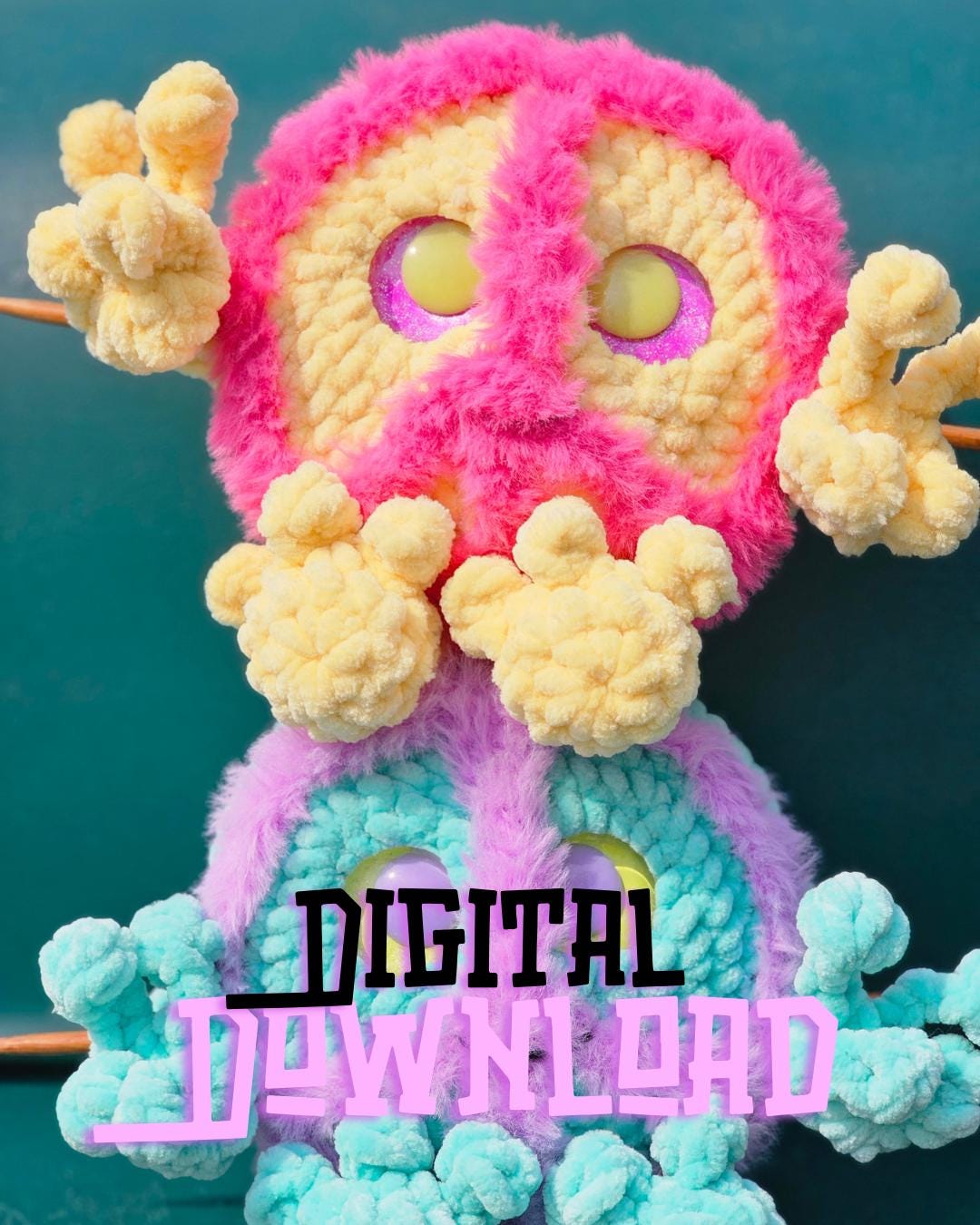Peace Symbol crochet pattern