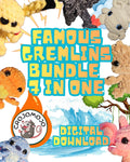 Crochet Pattern Bundle: Famous Gremlins 7-in-1 (Digital Download)