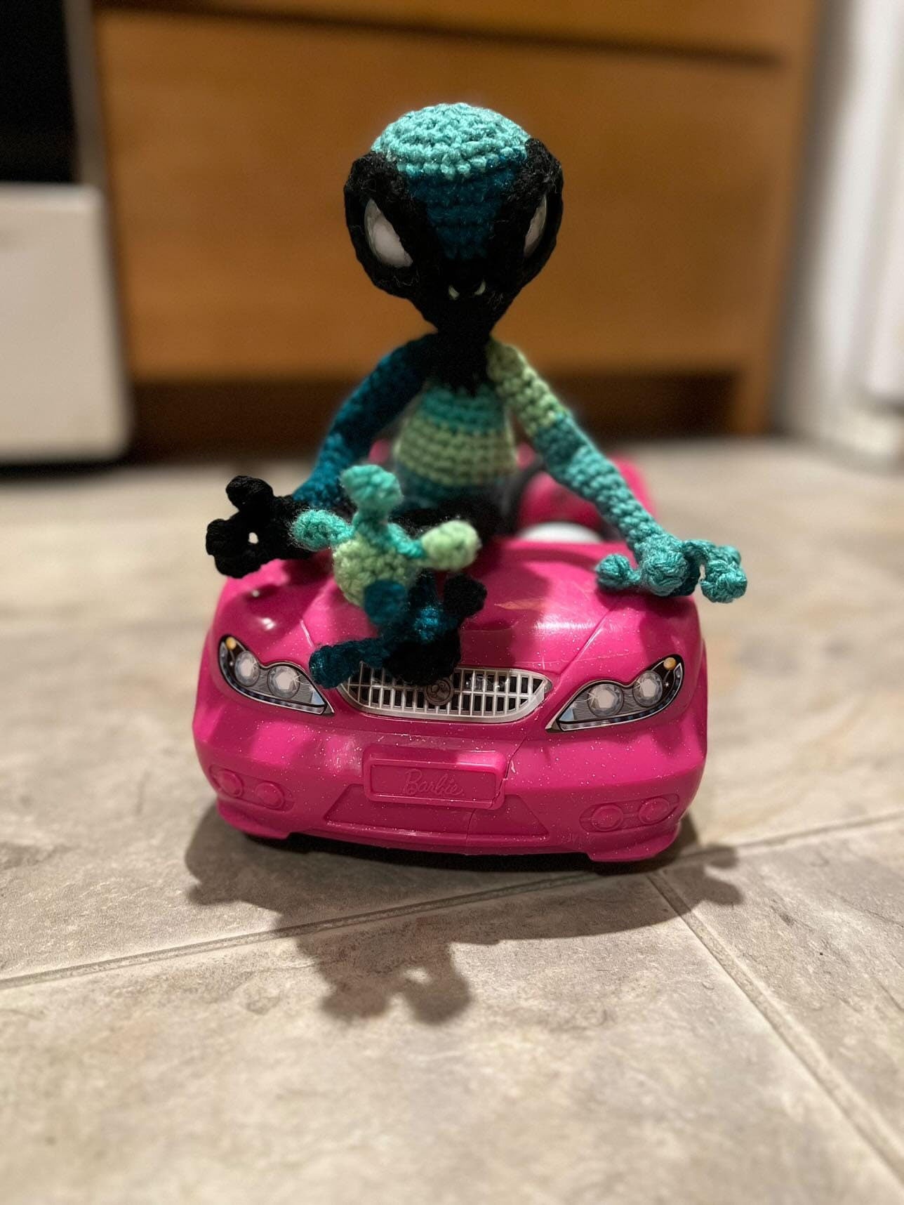 Walter the Chill Alien crochet pattern