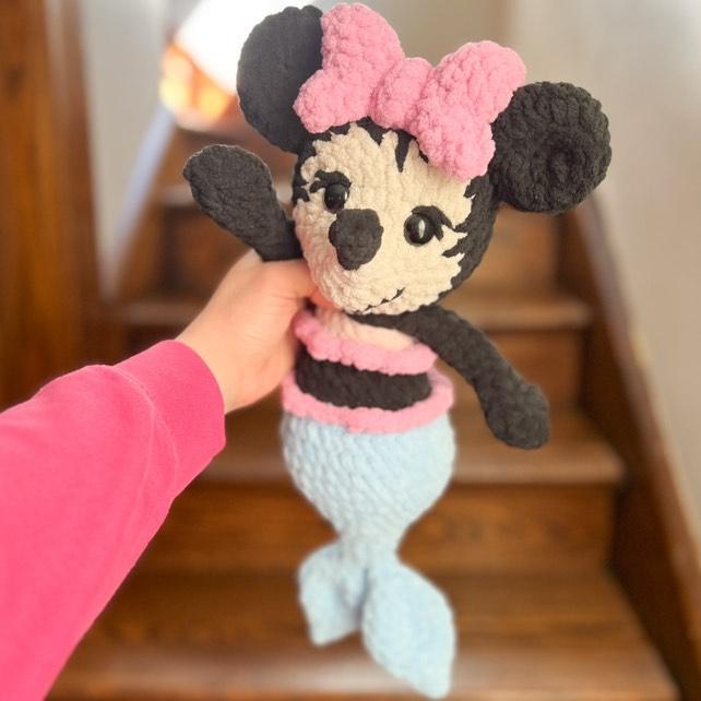 Mermaid Mouse crochet pattern