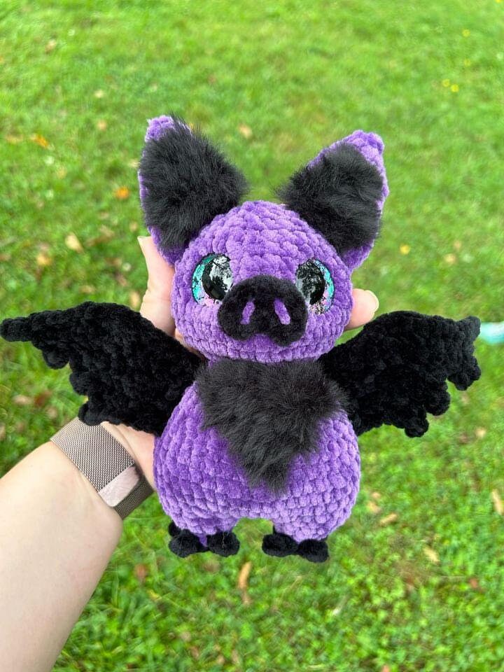 Ozzy the bat crochet pattern