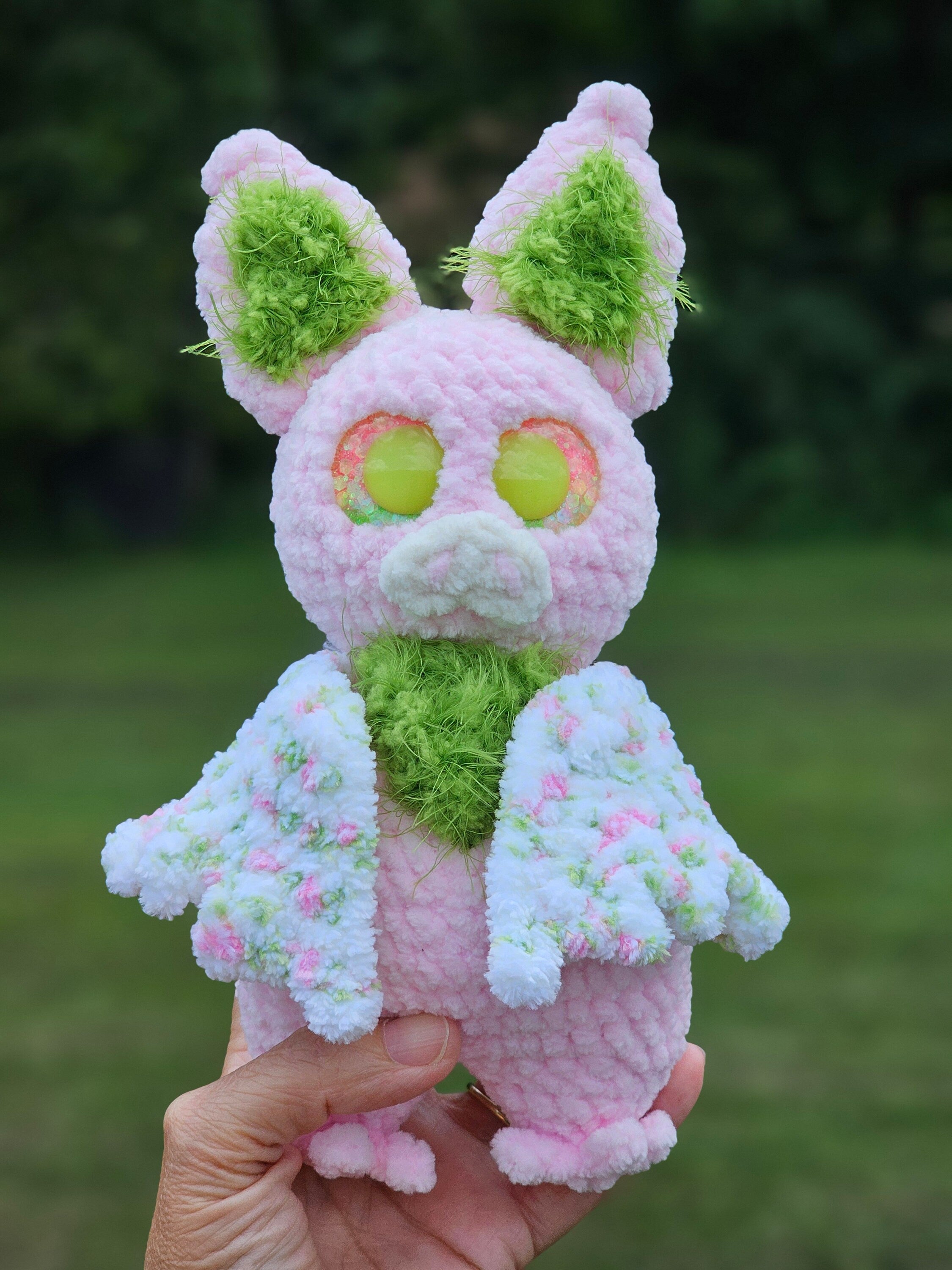 Ozzy the bat crochet pattern