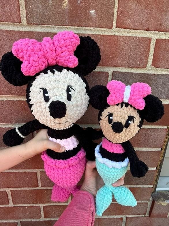 Mermaid Mouse crochet pattern
