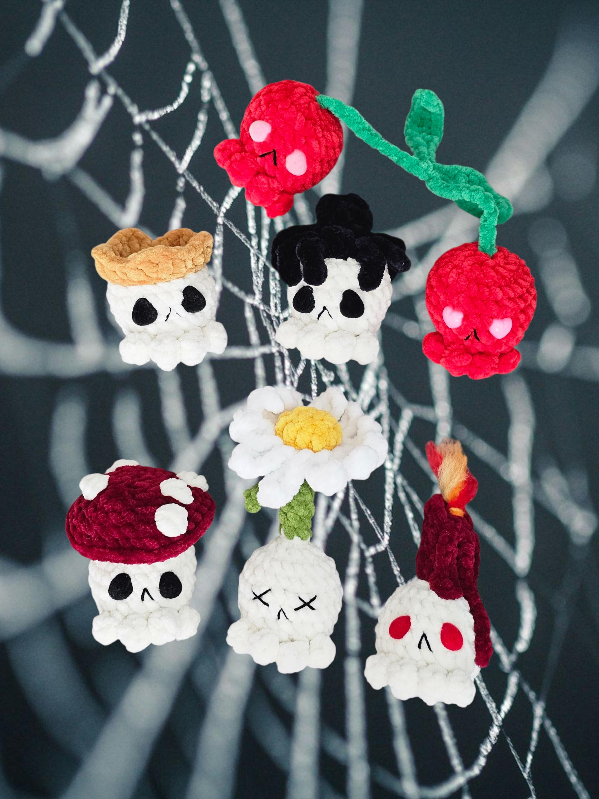 Creepy Craniums crochet pattern