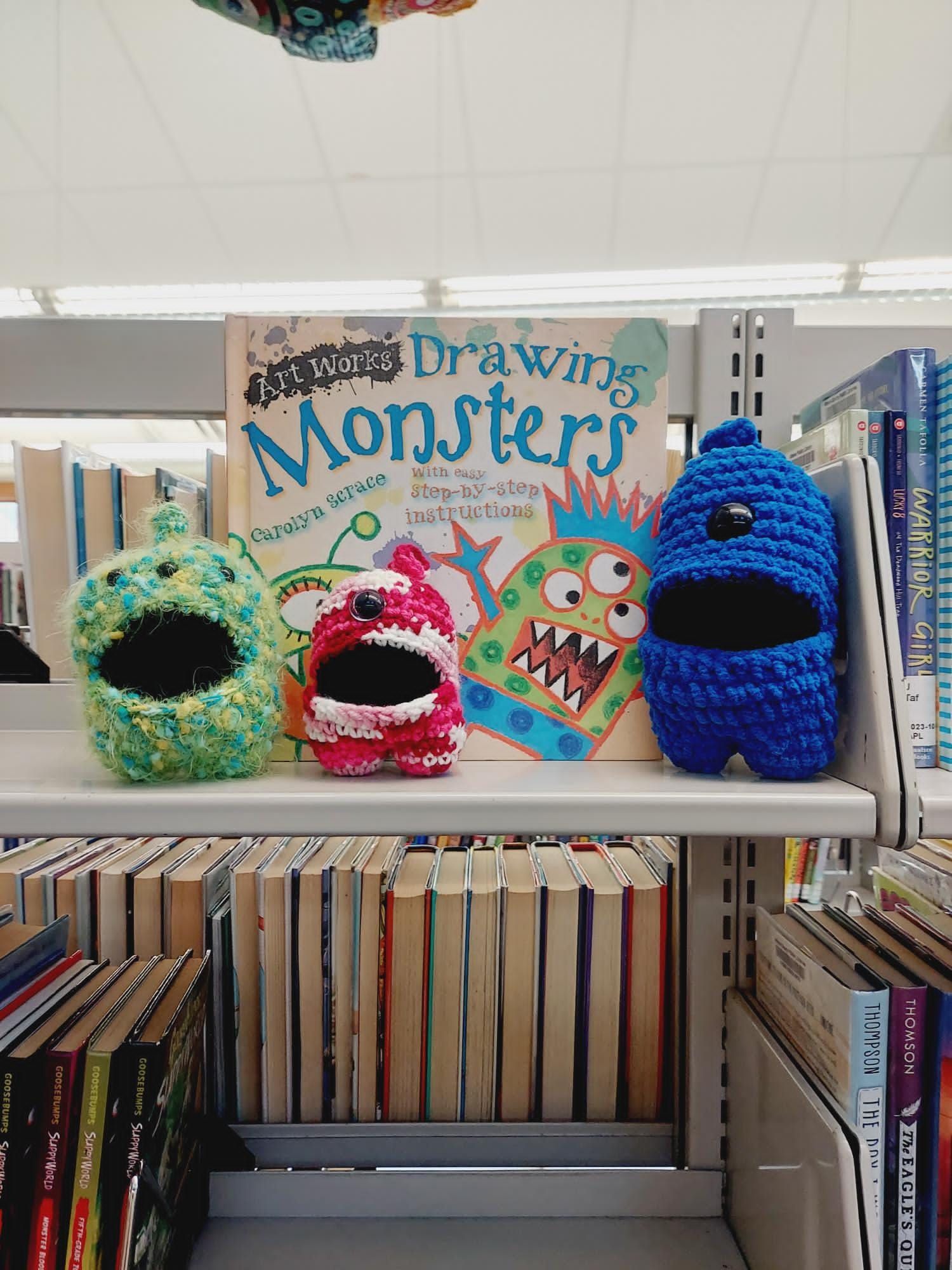 Nom Nom monster BIG Mouth Rita crochet pattern