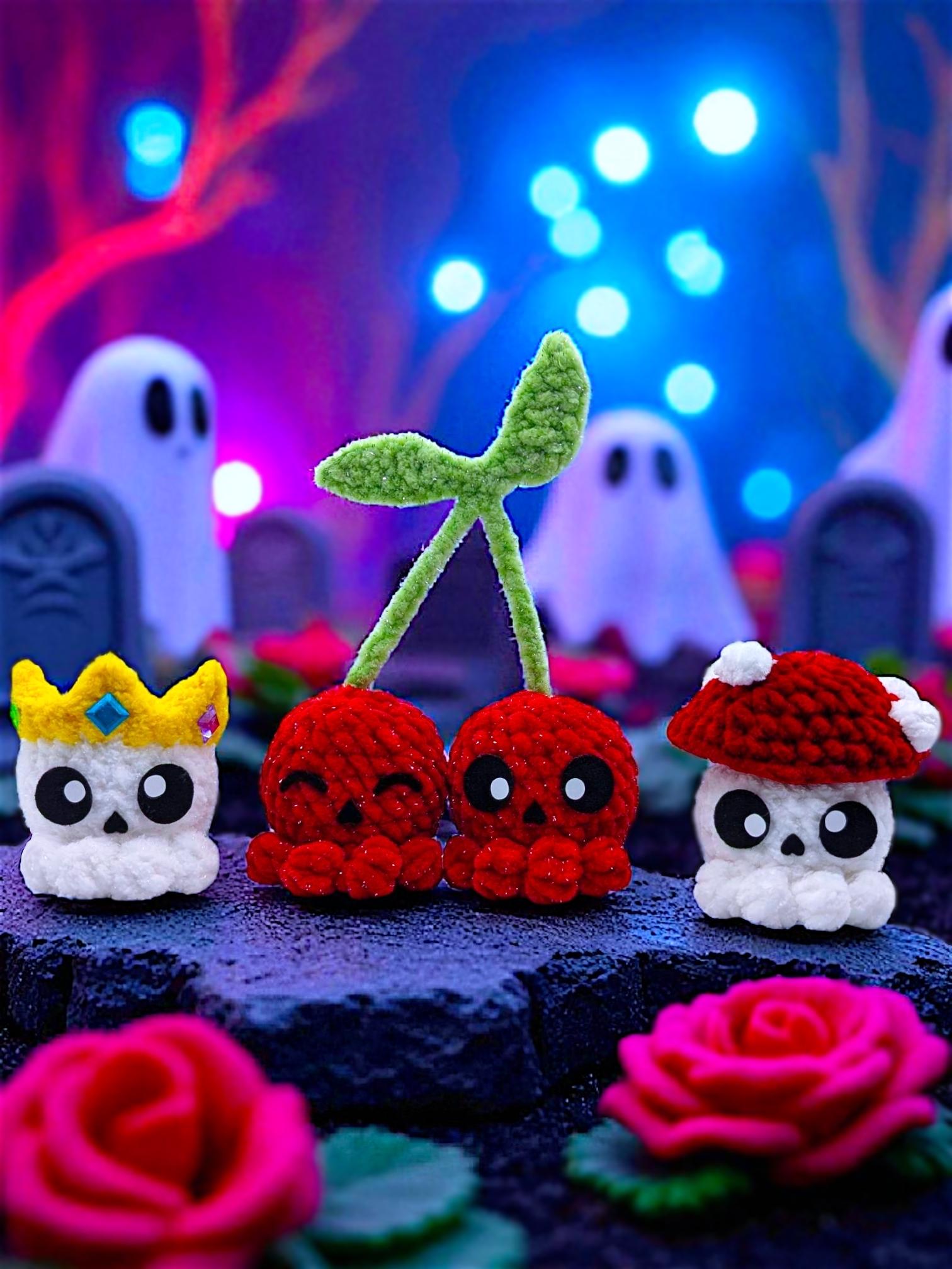 Creepy Craniums crochet pattern