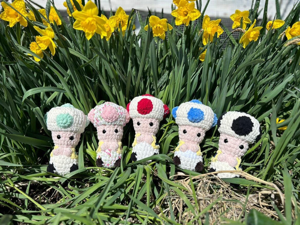 Mini Mushroom crochet pattern