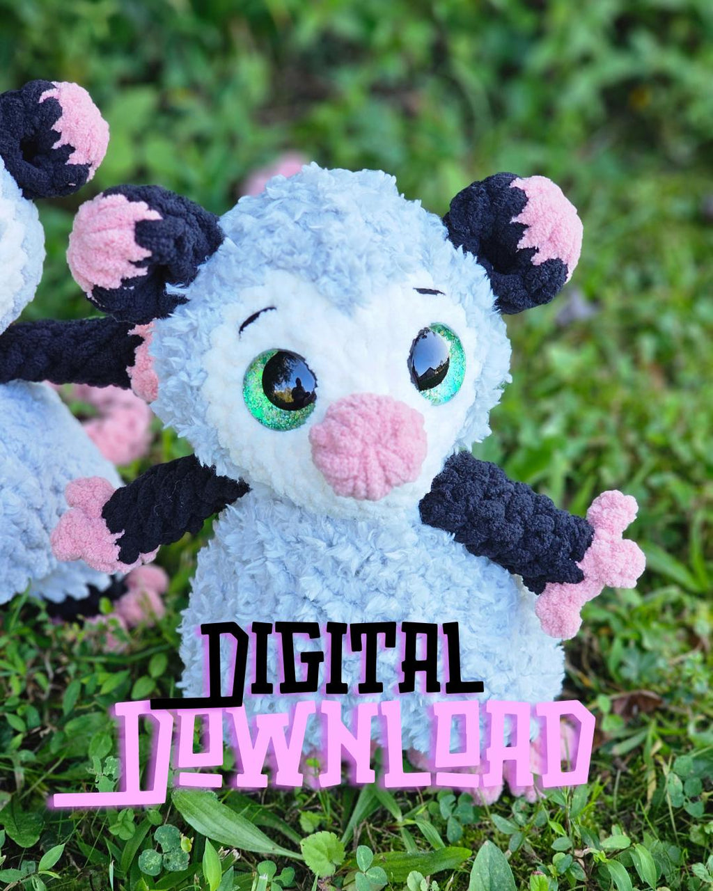 Petunia Possum crochet pattern