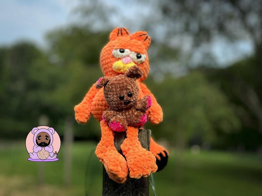 Fat Cat with Teddy