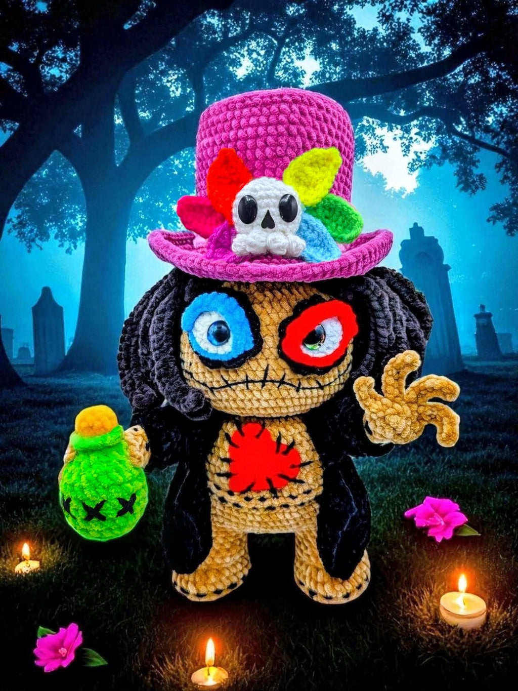 Voodoo Dude crochet pattern