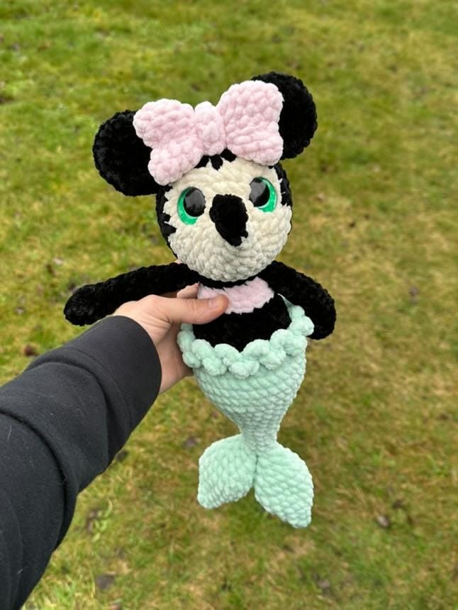 Mermaid Mouse crochet pattern