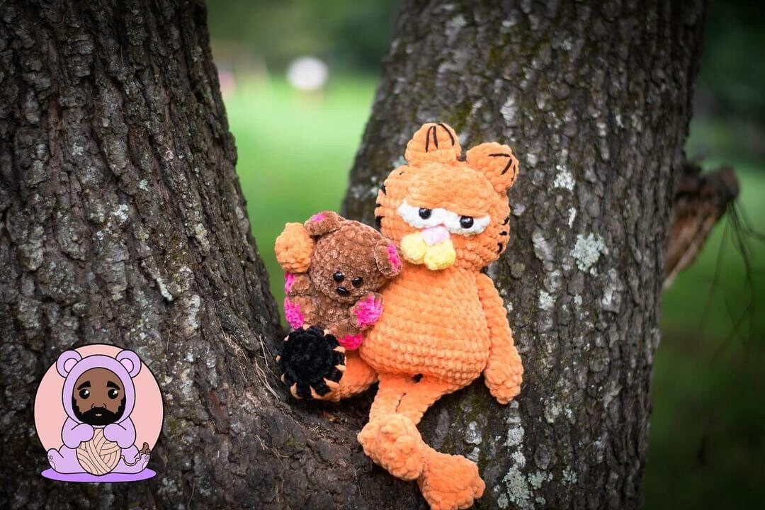 Fat Cat with Teddy
