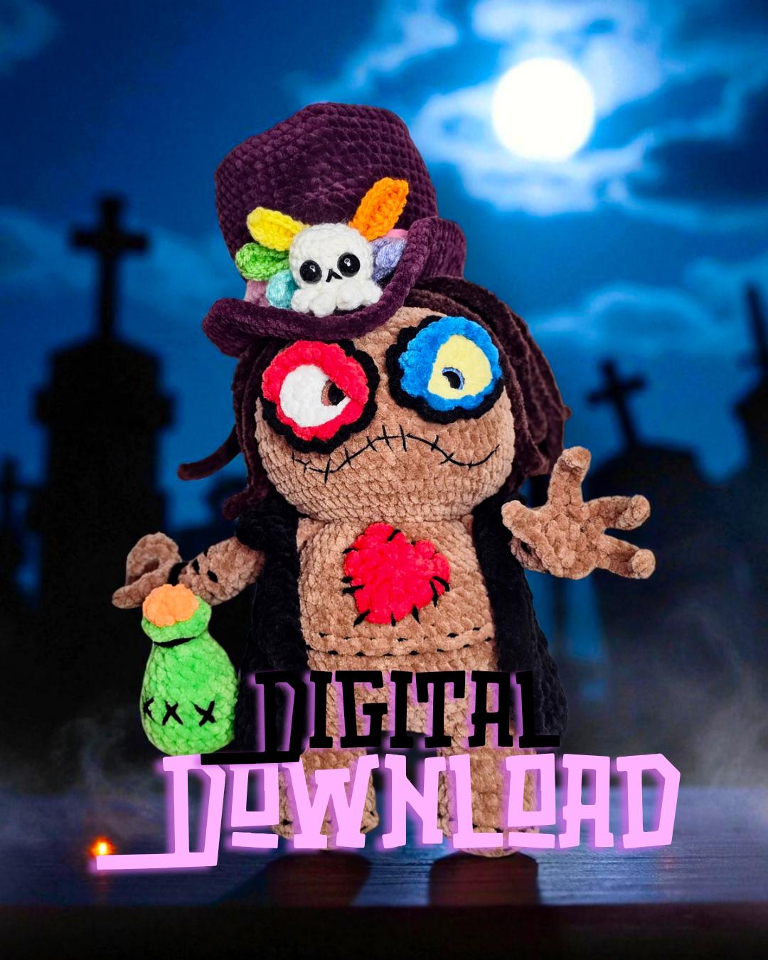 Voodoo Dude crochet pattern
