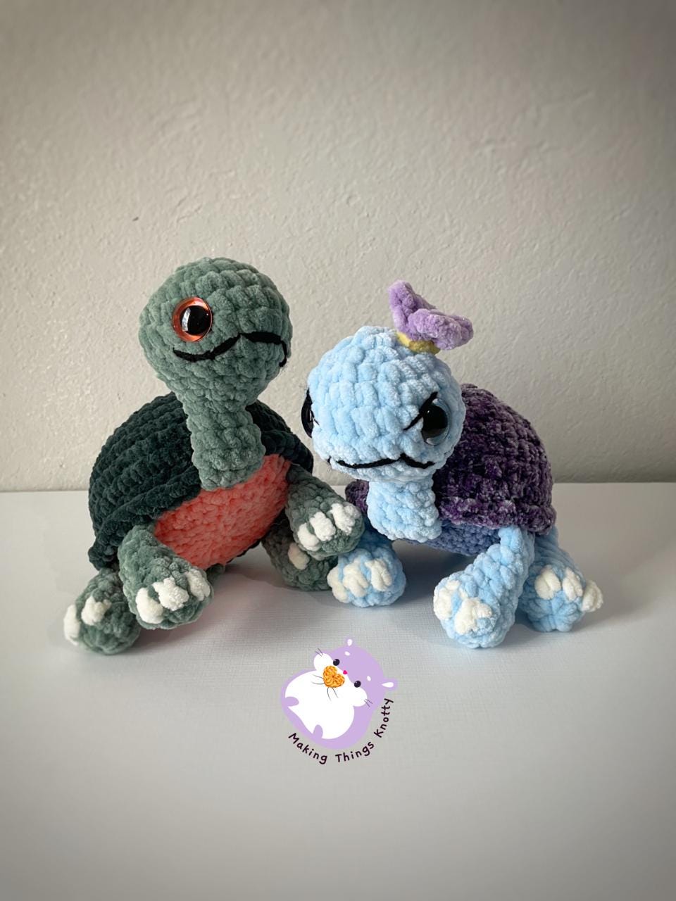 JD Waddlesworth turtle crochet pattern