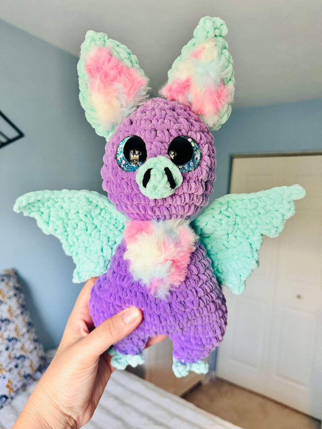 Ozzy the bat crochet pattern