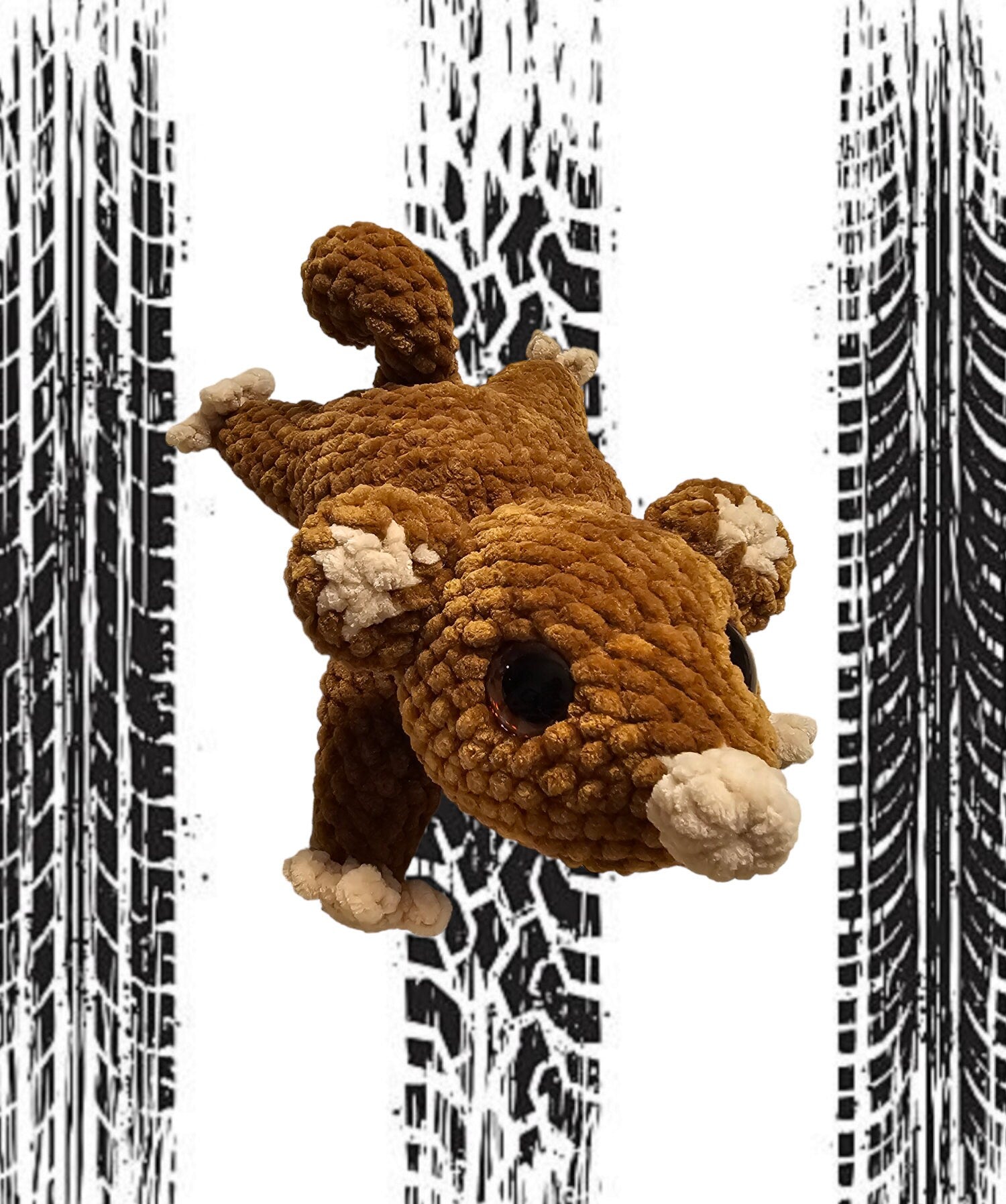 Roadkill Possum Raccoon Fox and Squirrel Pattern Bundle