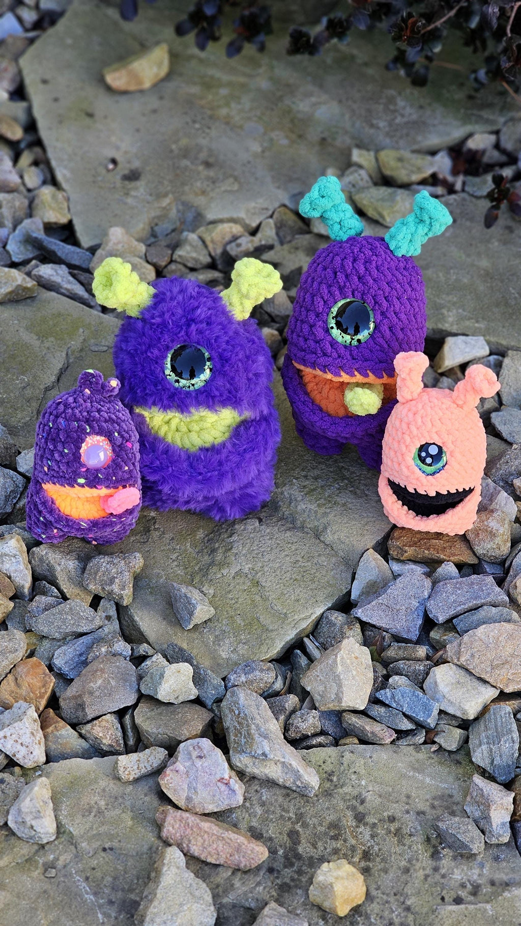 Nom Nom monster BIG Mouth Rita crochet pattern