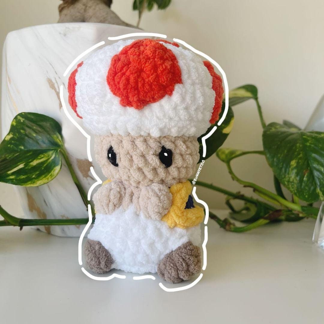 Mini Mushroom crochet pattern