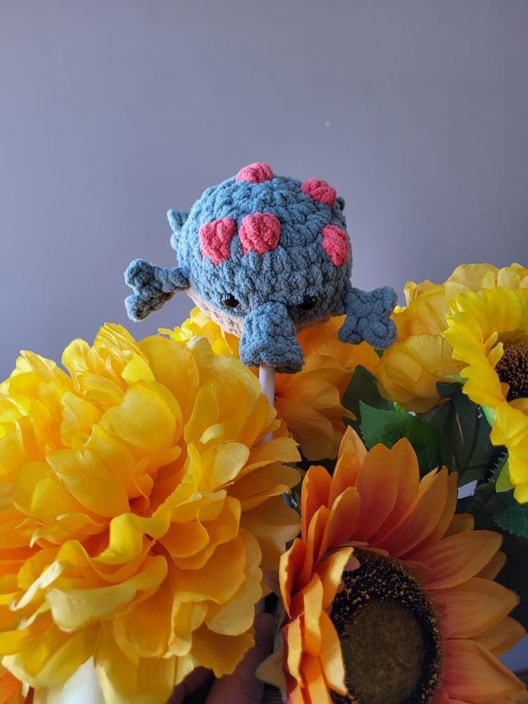 Frog Balloon crochet pattern