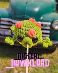 Frog Balloon crochet pattern