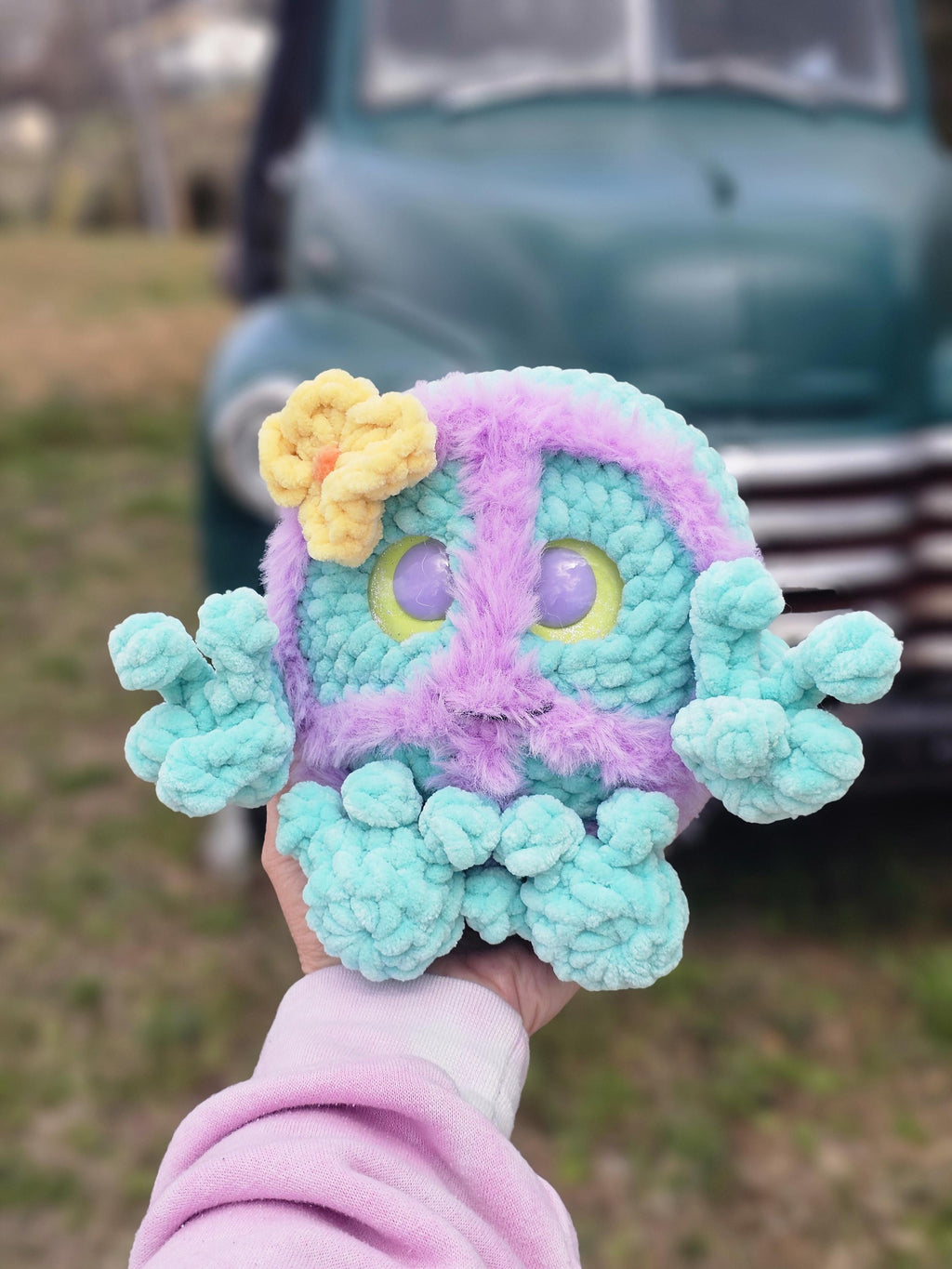 Peace Symbol crochet pattern