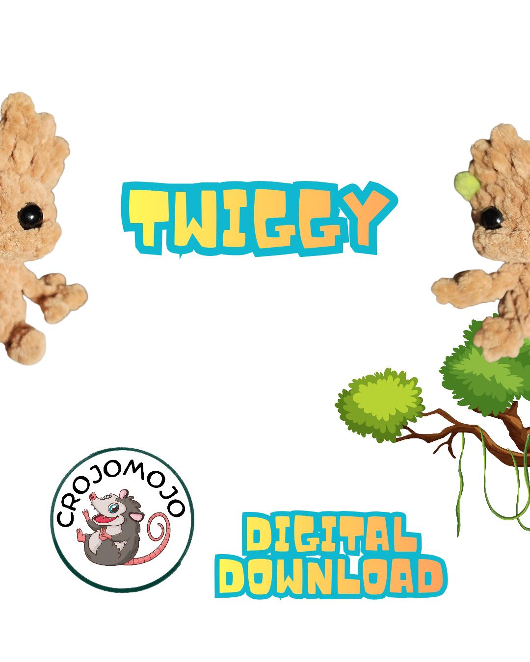 Twiggy gremlin crochet pattern