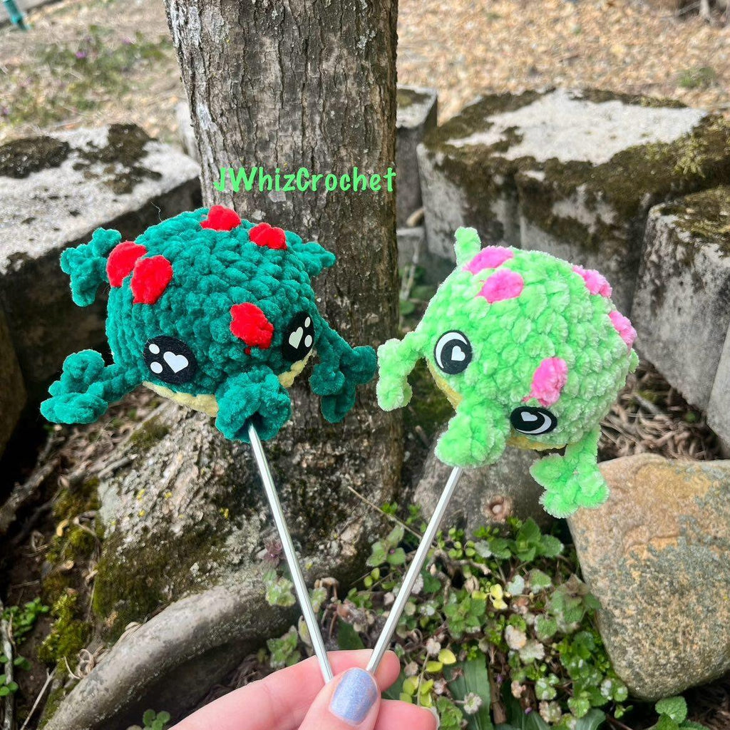 Frog Balloon crochet pattern