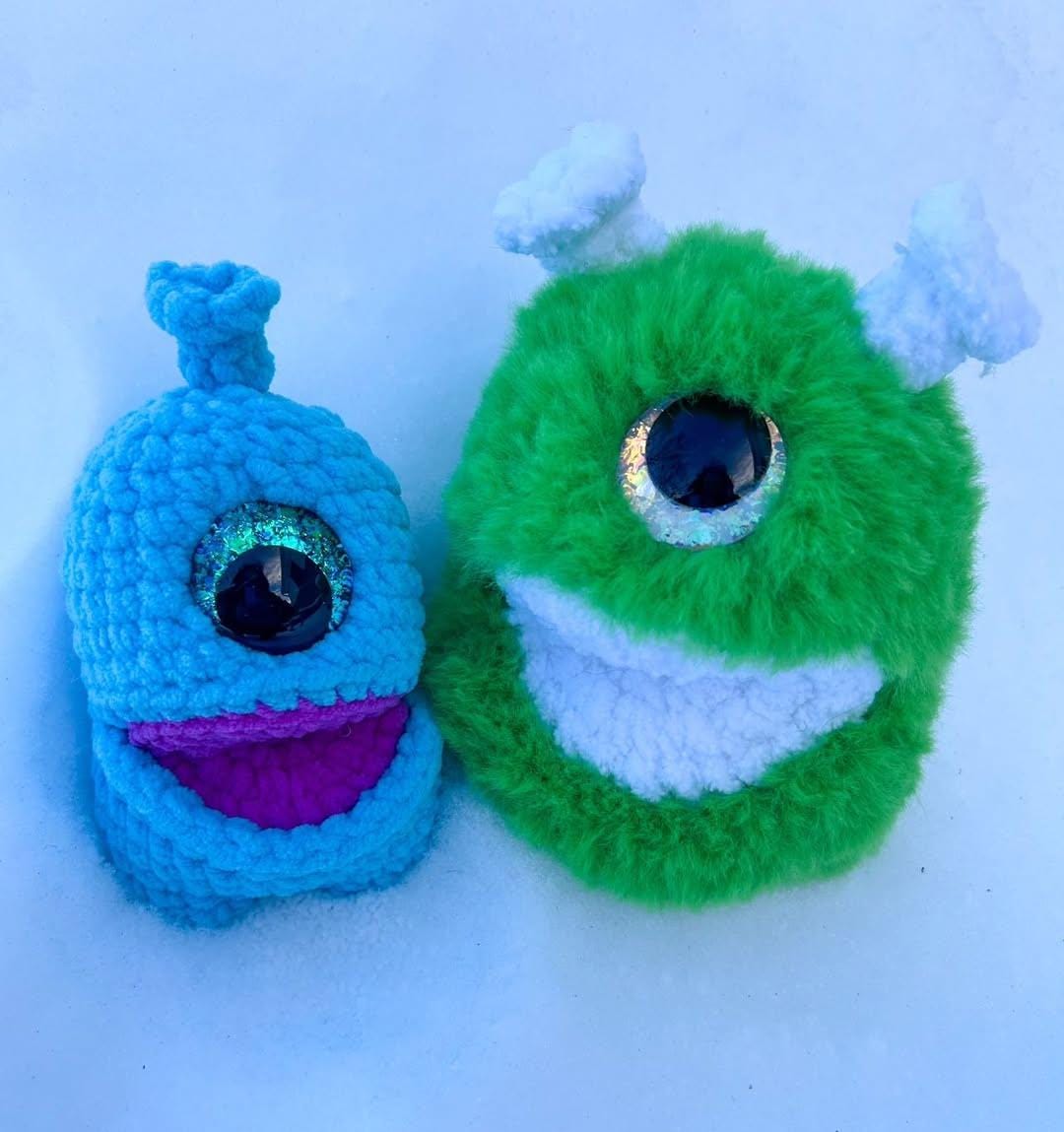 Nom Nom monster BIG Mouth Rita crochet pattern