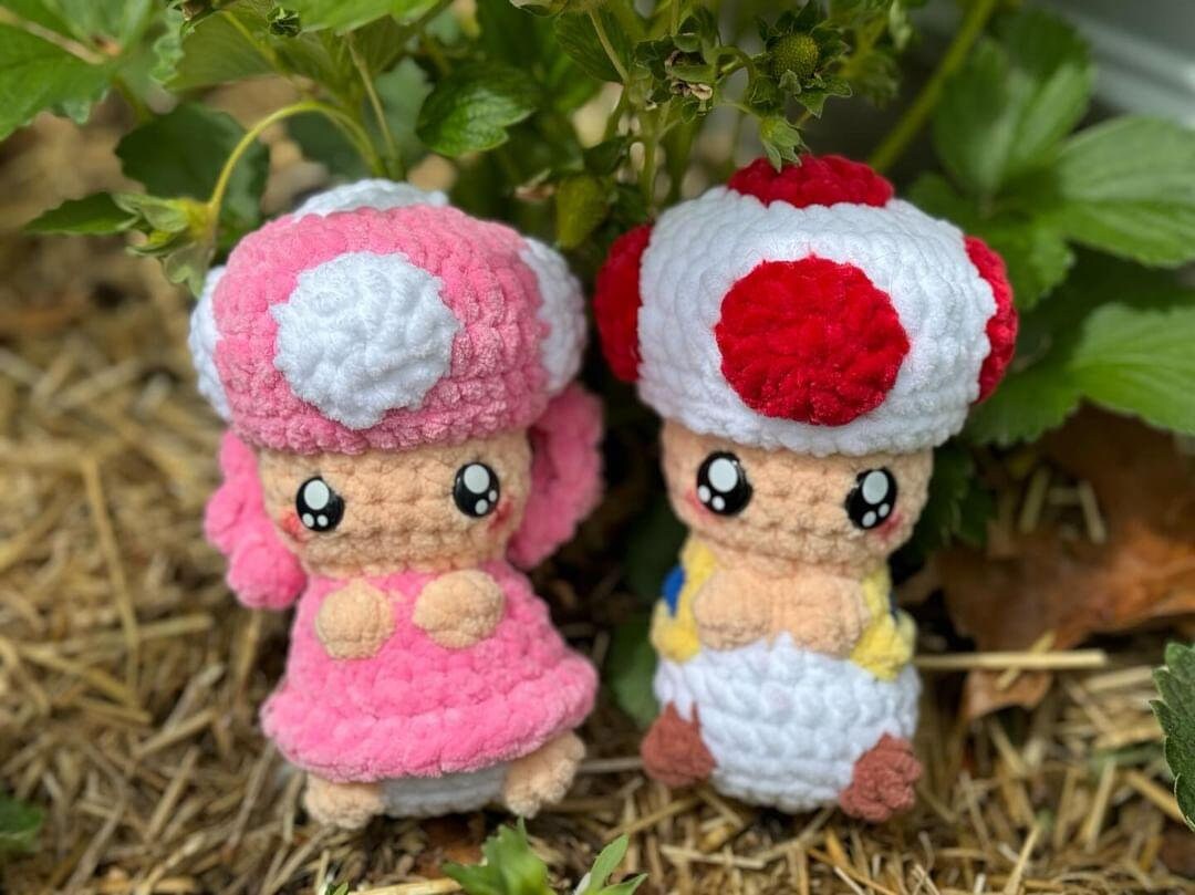 Mini Mushroom crochet pattern