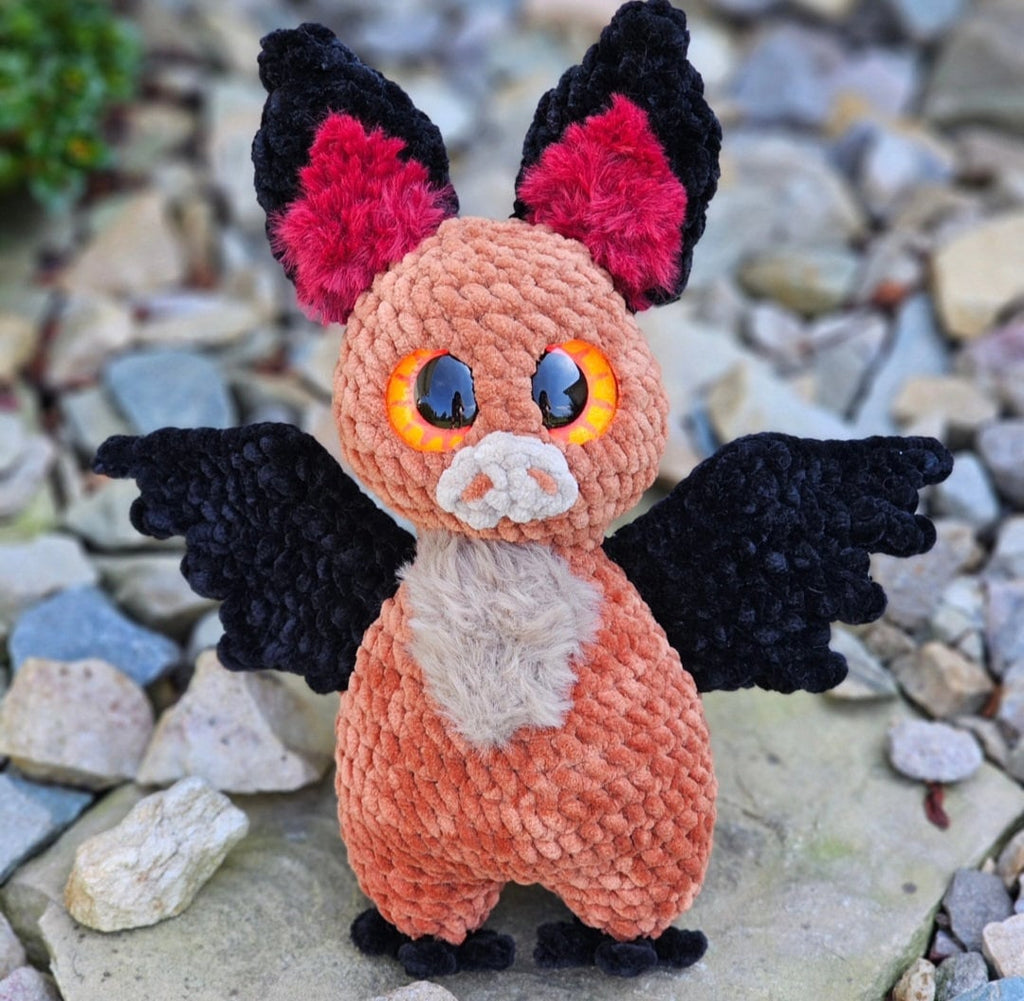 Ozzy the bat crochet pattern