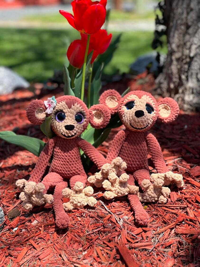 Monkey crochet pattern