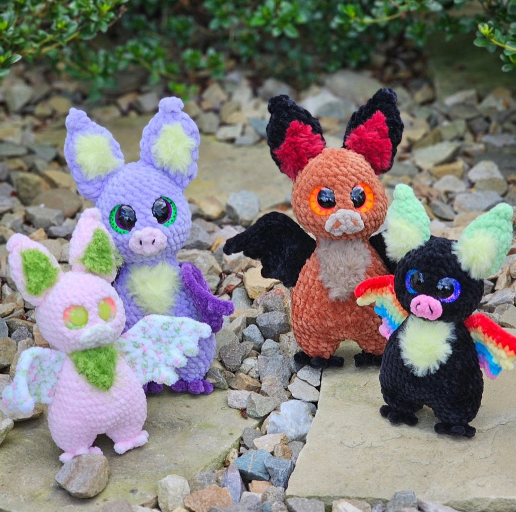 Ozzy the bat crochet pattern